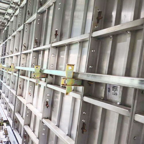 铝模板厂家 来图加工定制铝合金模板 施工周期短 四天建筑一层