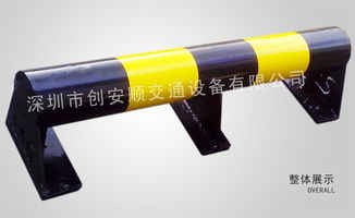 大货车大巴专用钢管车轮定位器强抗压挡轮杆防撞杆生产厂家